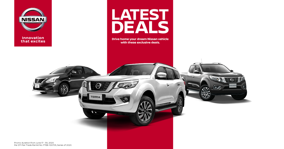 nissan latest deals