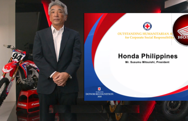 Philippine Red Cross Recognizes Honda Philippines Inc For Humanitarian Service Motoph Motoph Com